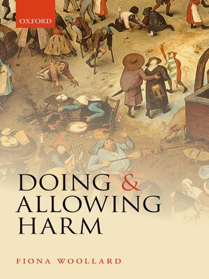 cover image of Doing and Allowing Harm